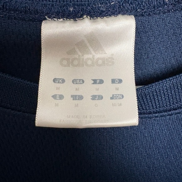 Adidas Washington Nationals Jersey Shirt Embroidered Baseball MLB Navy ‎ Medium - Picture 5 of 8